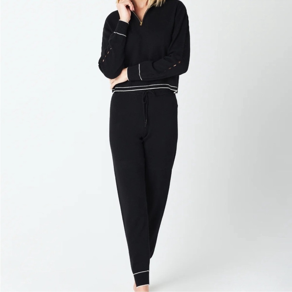 Gigi C Alice Jogger Cashmere Blend Black Revolve  Size Medium